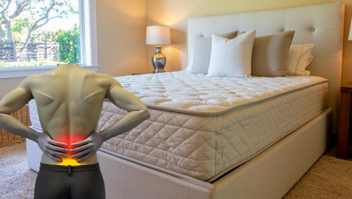 Qué tipo de colchón necesitas si tienes dolor lumbar